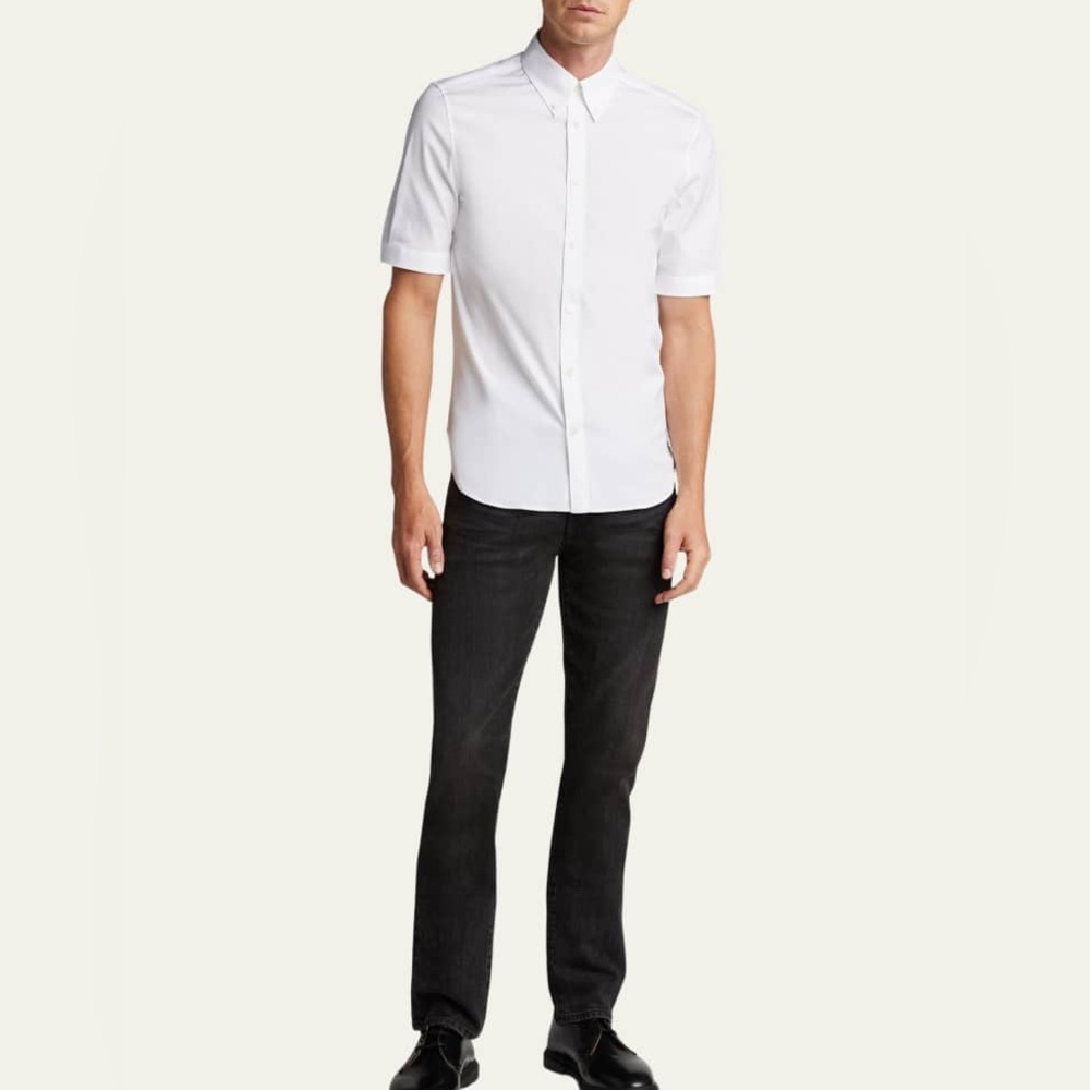 Alexander McQueen White Casual Button Down Shirt